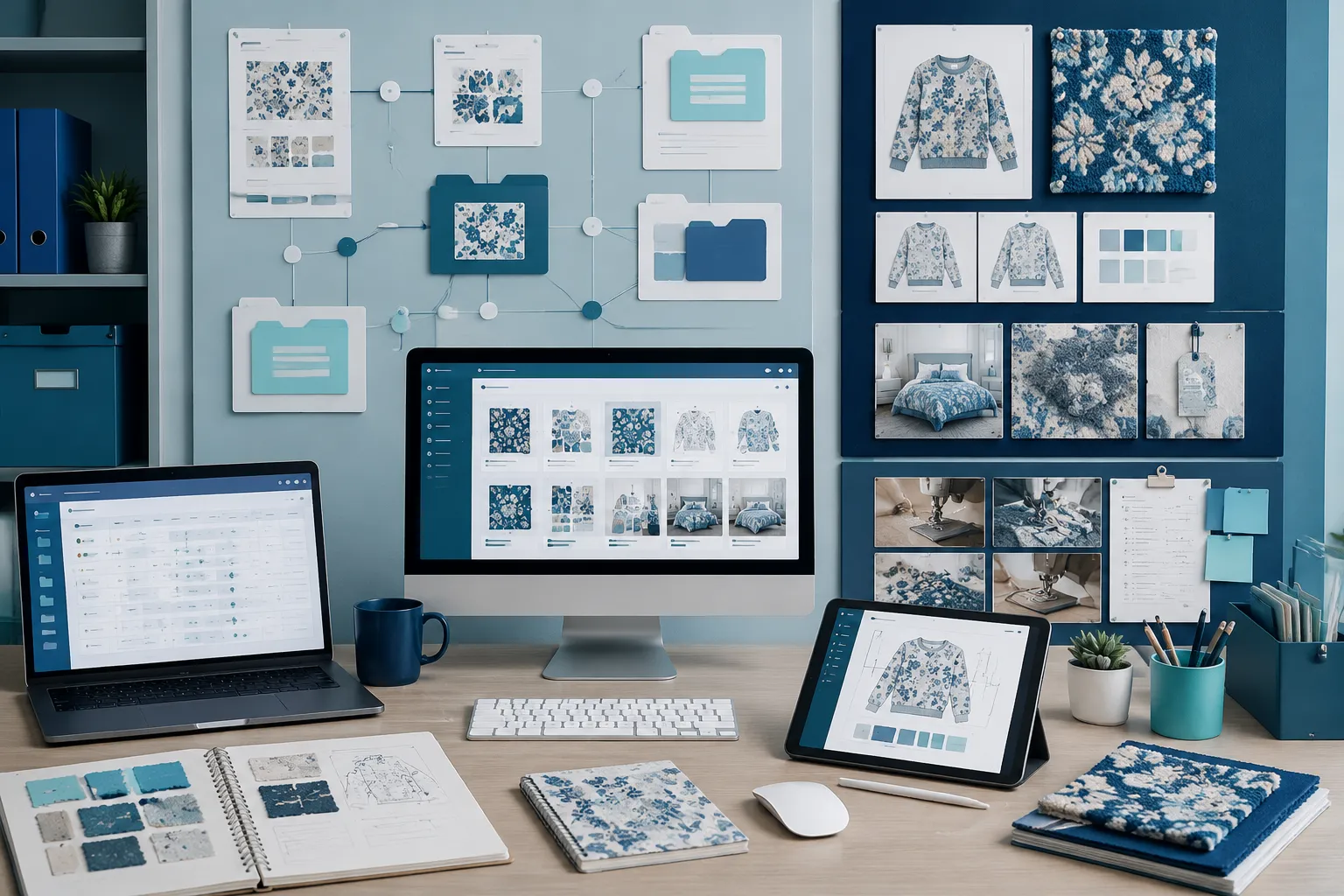 Organized license tracking records linked to collection files and production review
